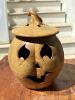 Pumpkin Baskets and Ceramic Jack-O'-Lantern Luminary - 2
