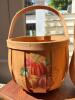 Pumpkin Baskets and Ceramic Jack-O'-Lantern Luminary - 6