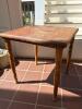 Antique Wooden Tool Box with Table - 9