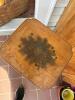 Wood Pedestal Side Table - 2