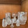 Assorted Waterford Crystal Barware and Table Accessories