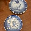 Royal Copenhagen and Bing and Grondahl Porcelain Collector Plate Assortment - 6