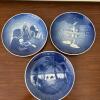 Royal Copenhagen and Bing and Grondahl Porcelain Collector Plate Assortment - 10