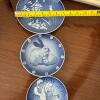 Royal Copenhagen and Bing and Grondahl Porcelain Collector Plate Assortment - 13
