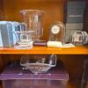 Simon Pearce Glassware, Clock and Home Decor Lot