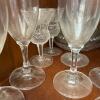 Assorted Glass Lot - Vases, Stemware, and Dishes - 9
