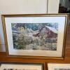 Assorted Framed Landscape and Architectural Art Lot - 12