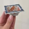 Japanese Imari Porcelain Miniature Square Dish - 2