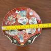 Asian Imari-Style Ceramic Plate with Floral and Fish Motifs - 4
