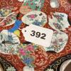 Asian Imari-Style Ceramic Plate with Floral and Fish Motifs - 5