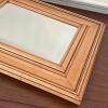 13.5" x 15.5" Wooden Framed Wall Mirror by Sullins House - 4