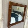 21.25" x 19.5" Hitchcock-Style Wooden Wall Mirror - 4
