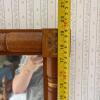 21.25" x 19.5" Hitchcock-Style Wooden Wall Mirror - 7