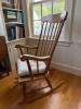 Windsor-Style Wooden Rocking Chair
