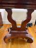 Rectangular Pedestal Fold Up Table in the Empire Style - 6