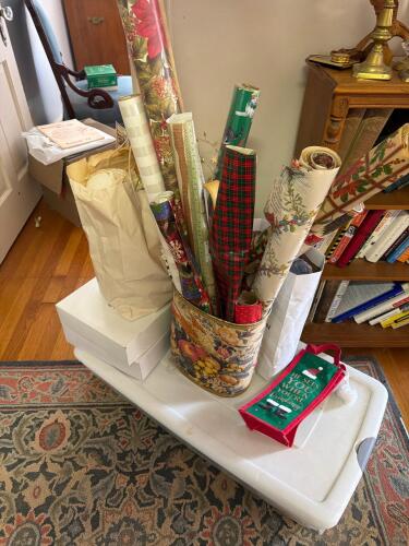 Assorted Holiday Wrapping Paper and More!