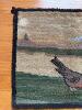 Small Folk Art Hooked Art Piece - 2