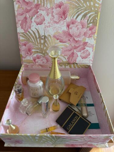 Assorted Perfume Bottles Including Dior J'adore and Miss Dior