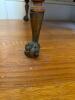 Victorian-Style Parlor Table with Claw Feet - 2