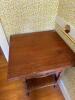 Victorian-Style Parlor Table with Claw Feet - 4