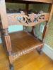 Victorian-Style Parlor Table with Claw Feet - 8