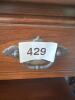 Ethan Allen Wood Console Table With Drop Leaf - 9