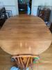 Oval Drop Leaf Dining Table in Traditional Style - 6