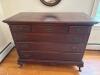 Mahogany Tall Chest in Queen Anne Style - 2