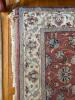 Oriental-Style Wool Runner Rug With Floral Motif - 3