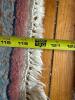 Oriental-Style Wool Runner Rug With Floral Motif - 6