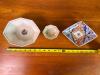 Japanese Imari-Style Porcelain Bowls and Dish - 3
