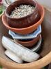 Assorted Ceramic and Terracotta Planters and Bowls - 3