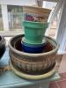 Assorted Ceramic and Terracotta Planters and Bowls - 6