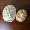 Decorative Sugar Eggs with Easter Scenes and Flowers - 2