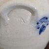 Salmon Falls Stoneware Table Lamp Blue Floral 1996 - 5