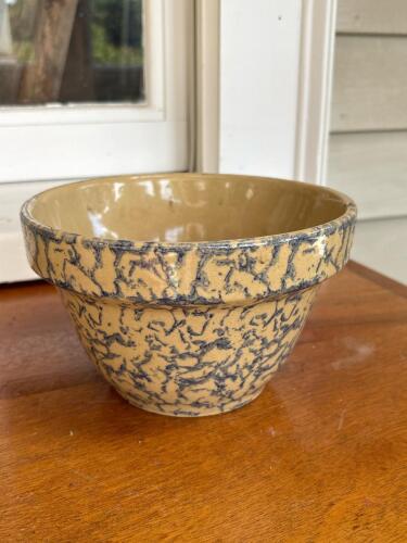 Vintage B.R.P. Co. Spongeware Mixing Bowl