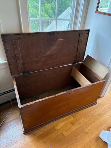 Wooden Blanket Chest