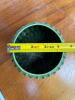McCoy Green Glazed Ribbed Pottery Planter - 4
