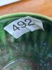 McCoy Green Glazed Ribbed Pottery Planter - 6