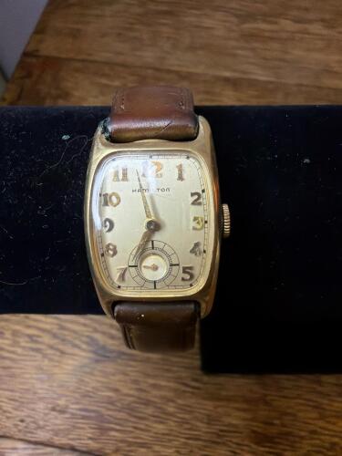 Hamilton 14K Gold Filled Vintage Wristwatch