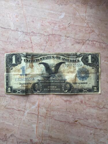 1899 Black Eagle One Dollar Silver Certificate