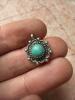 Sterling Silver Amber and Turquoise Gemstone Pendants - 5