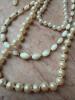 Pearl Like Bead Necklaces and Earrings - 4