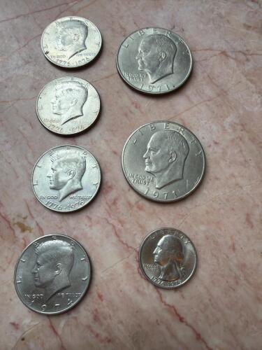 U.S. Bicentennial Half Dollars and Eisenhower Dollars