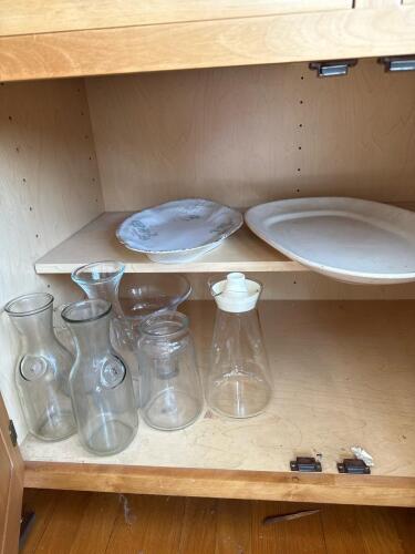 Platters and Glassware