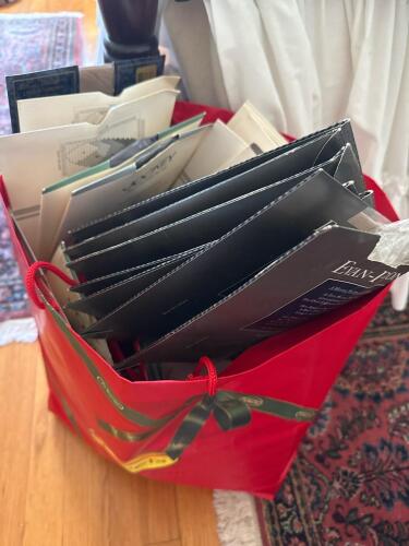 Large Bag of Women's Sheer Pantyhose and Hosiery Packs