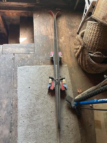 Vintage Head Compact AMF Skis With Tyrolia 180 Bindings