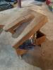 Kiwi Genuine Oak Shoe Server Box with Brushes and Polish