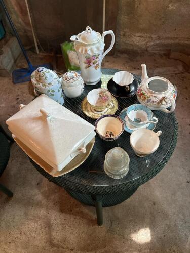 Assorted Vintage Porcelain Tableware