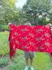Set of Three Authentic Chinese Silk Scarves - 12